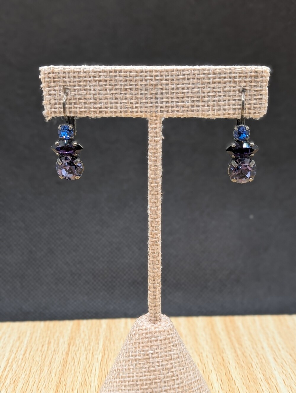 Sabika Purple Earrings